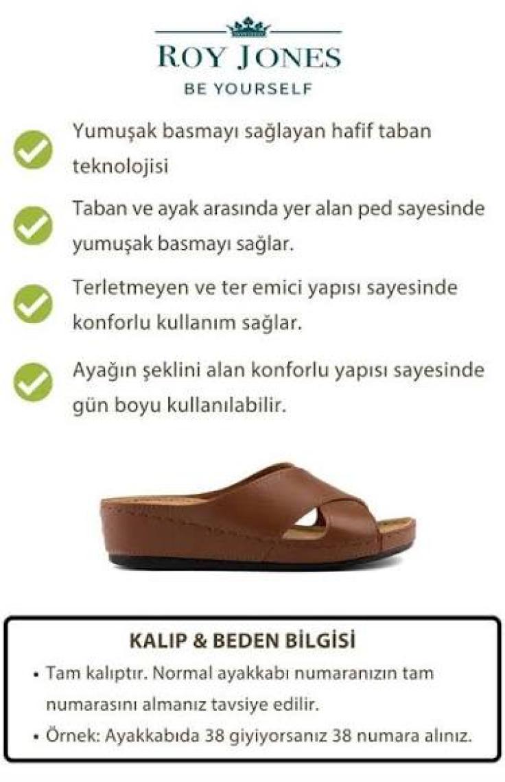 Roy Jones Kadın Terlik Modelleri Günlük Terlik 1802