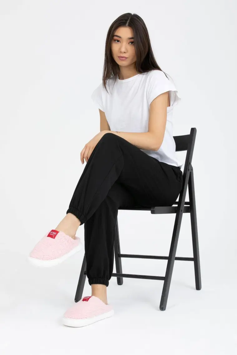 Letoon Kadın Ev Terliği Rahat Yumuşak Giyim Comfort