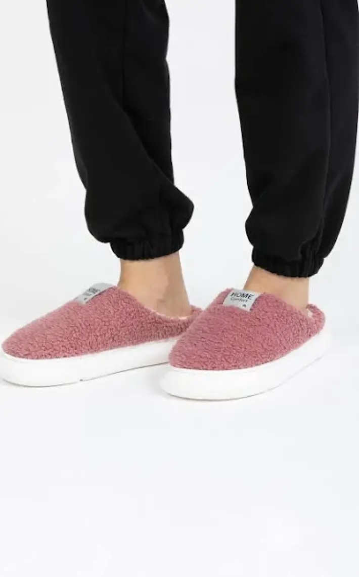 Letoon Ev Terliği Rahat Yumuşak Kadın Giyim Kışlık Comfort