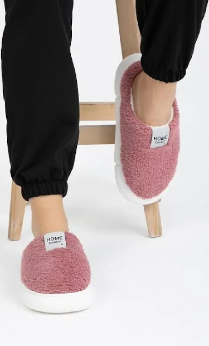 Letoon Ev Terliği Rahat Yumuşak Kadın Giyim Kışlık Comfort