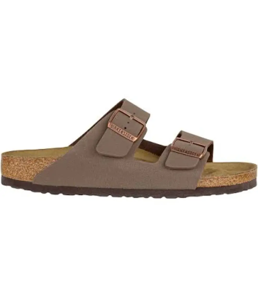 Birkenstock Arızona Bf Nubuk Kahverengi Unisex Terlik 151183-20198