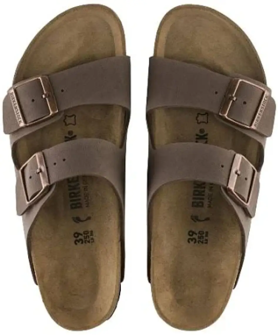 Birkenstock Arızona Bf Nubuk Kahverengi Unisex Terlik 151183-20198