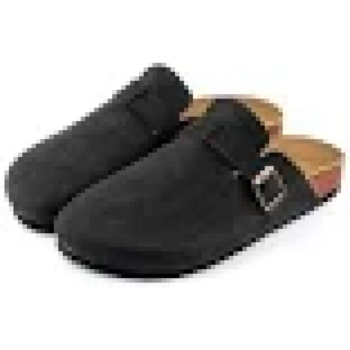 Roy Jones Kadın Ortopedik Yumuşak Tabanlı Terlik Önü Kapalı Paslanmaz Tokalı Kaymaz Sabo Ev Dışarı Terliği