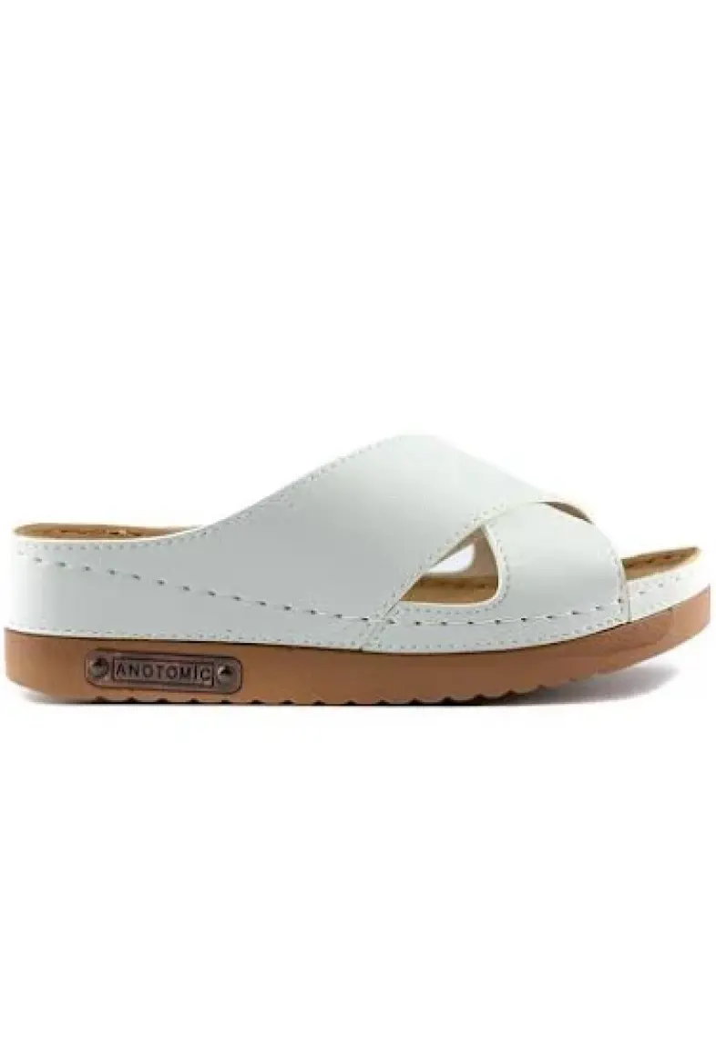 Roy Jones Kadın Ortopedik Anatomik Tabanlı Konfor Modeli Şık Rahat Günlük Topuklu Dışarı & Ev Içi Terliği