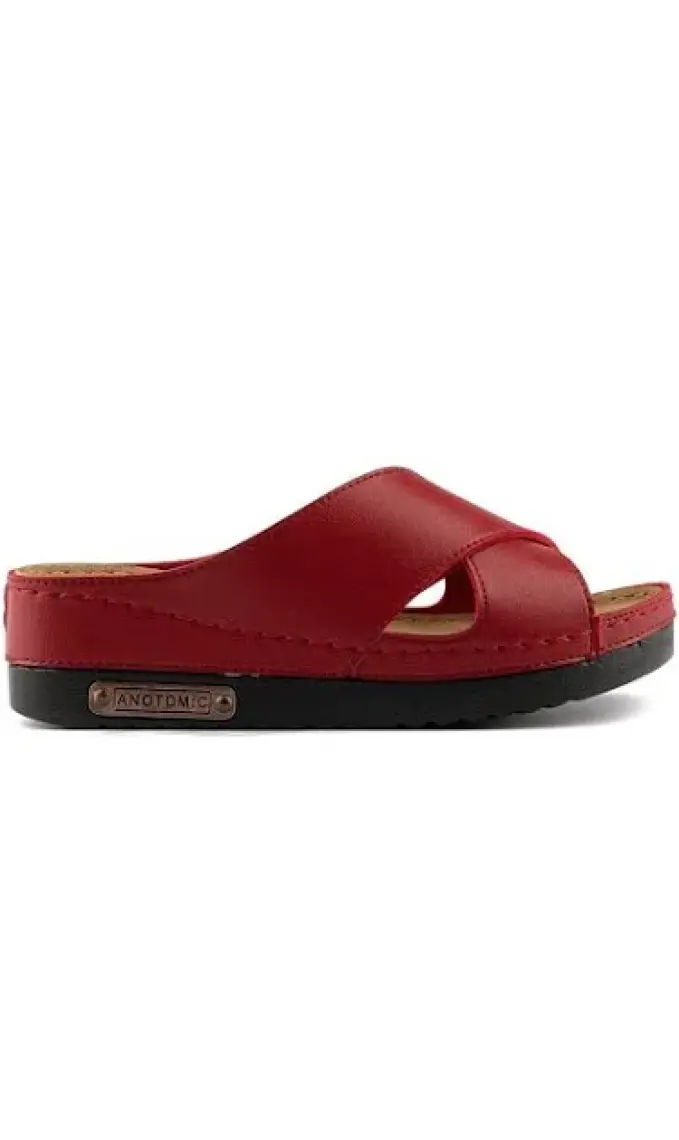 Roy Jones Kadın Ortopedik Anatomik Tabanlı Konfor Modeli Şık Rahat Günlük Topuklu Dışarı & Ev Içi Terliği