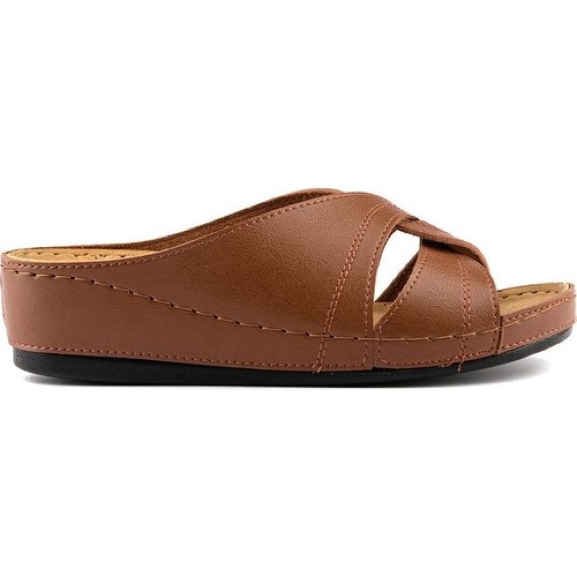 Roy Jones Kadın Ortopedik Konfor Modeli Günlük Rahat Kısa Topuklu Anatomik Anne Orta Yaş Genç Ev Içi Terliği