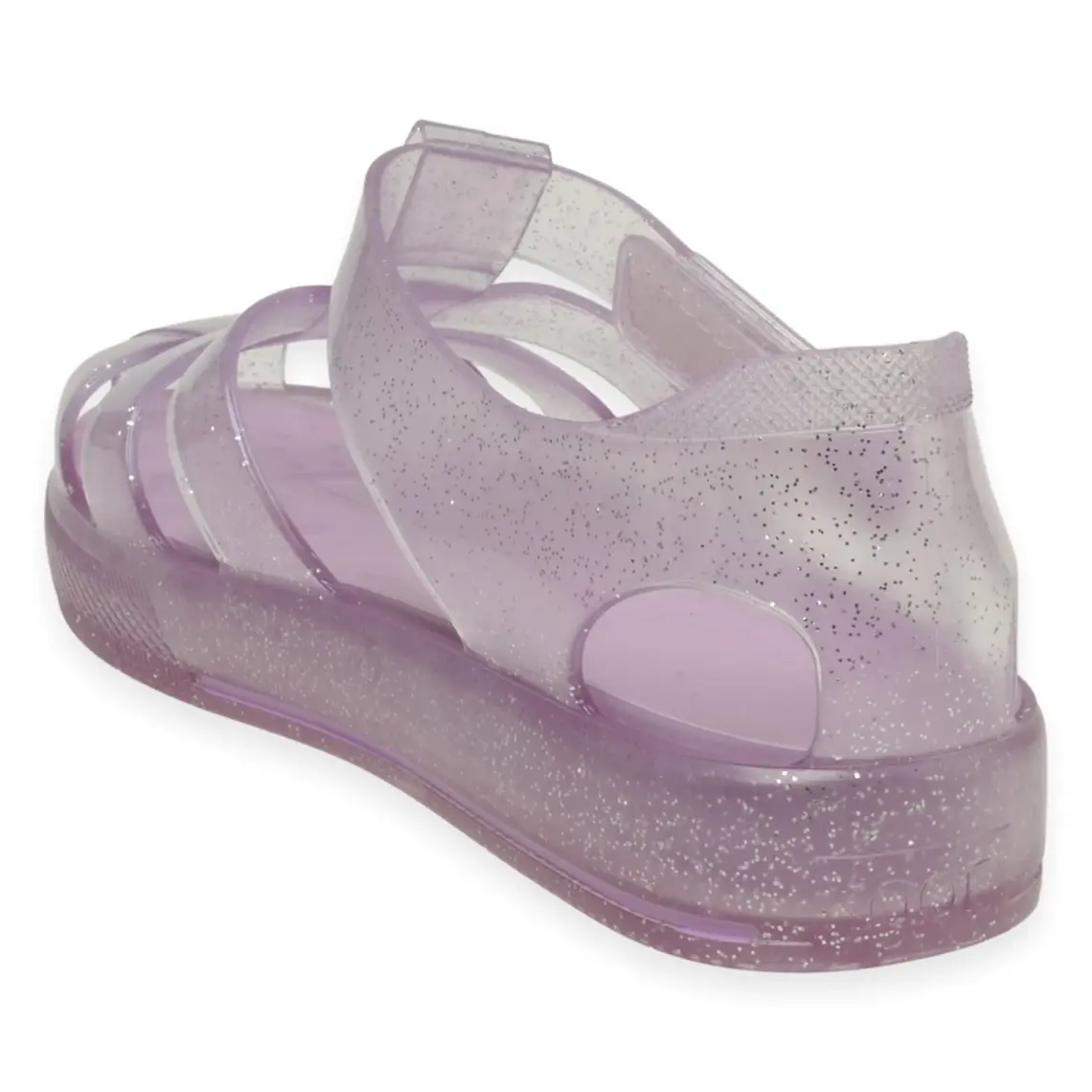 Igor S10265 STAR GLITTER Mor Kız Çocuk Sandalet
