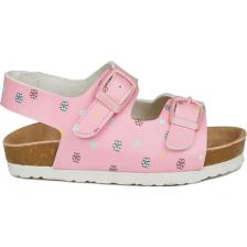 Vicco Last Desenli Kız Bebe Pembe Sandalet