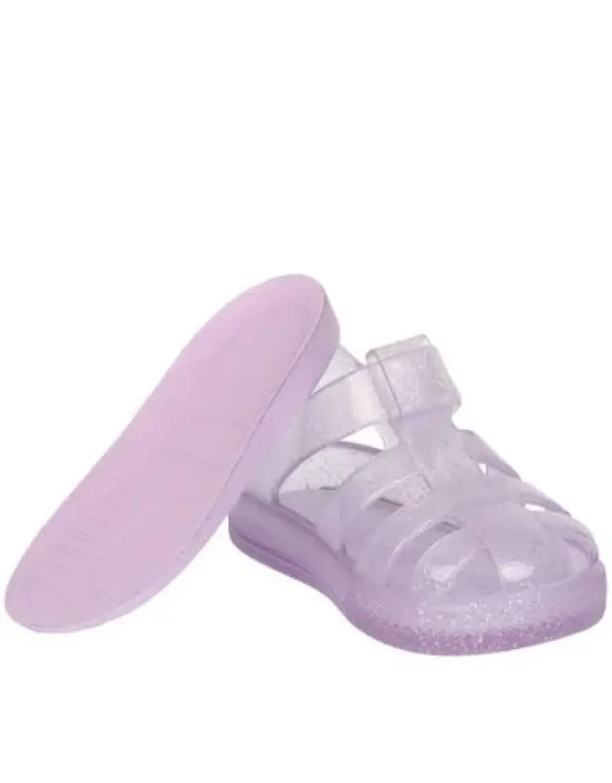 Igor S10265 STAR GLITTER Mor Kız Çocuk Sandalet