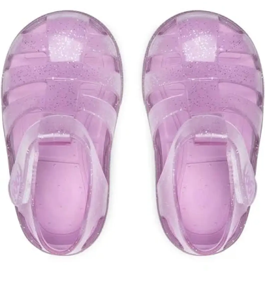 Igor S10265 STAR GLITTER Mor Kız Çocuk Sandalet