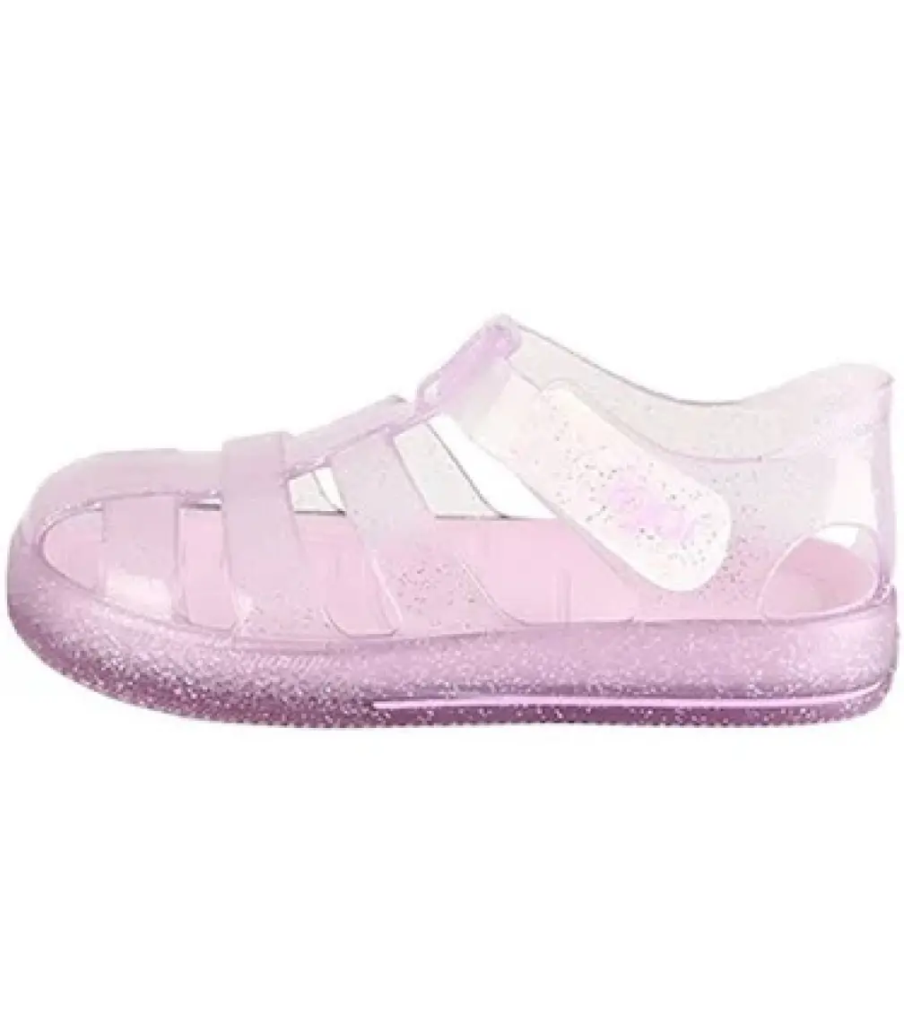 Igor S10265 STAR GLITTER Mor Kız Çocuk Sandalet