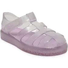 Igor S10265 STAR GLITTER Mor Kız Çocuk Sandalet