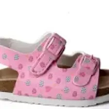 Vicco Last Desenli Kız Bebe Pembe Sandalet