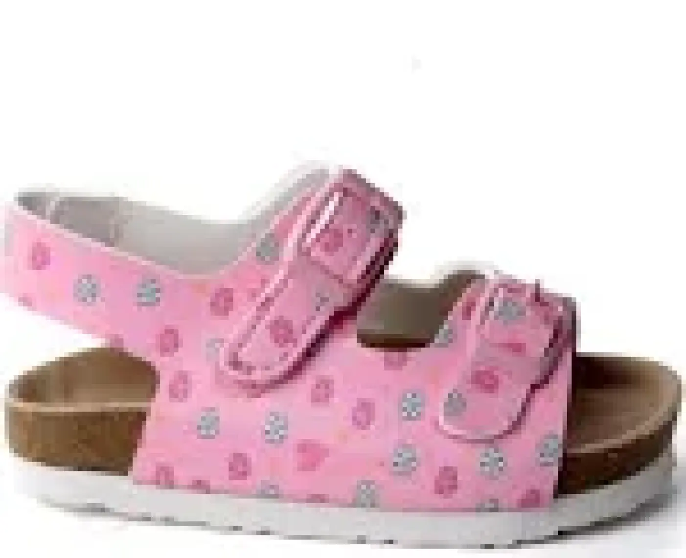 Vicco Last Desenli Kız Bebe Pembe Sandalet