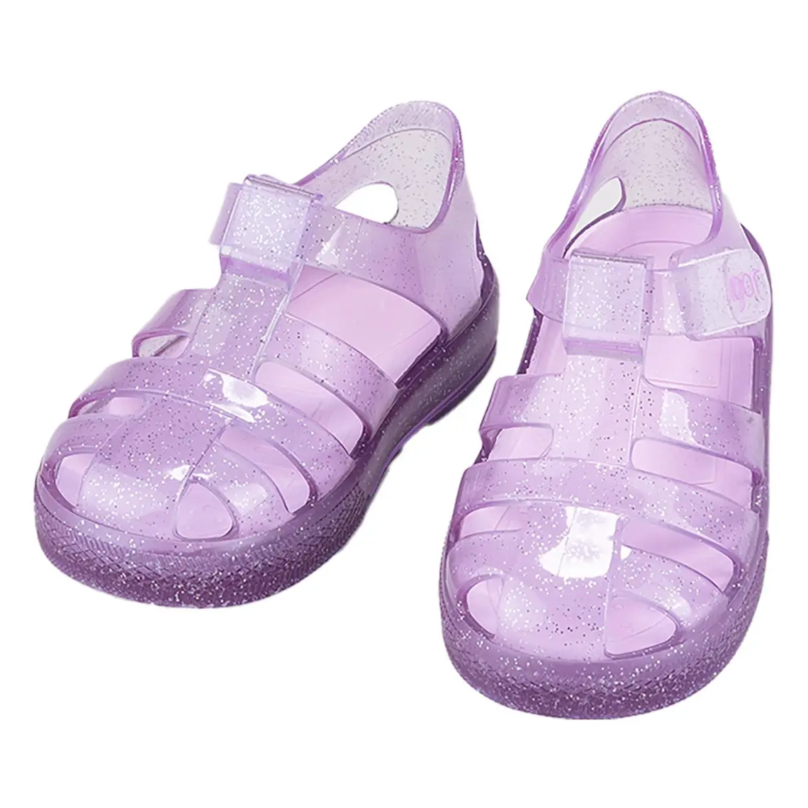 Igor S10265 STAR GLITTER Mor Kız Çocuk Sandalet