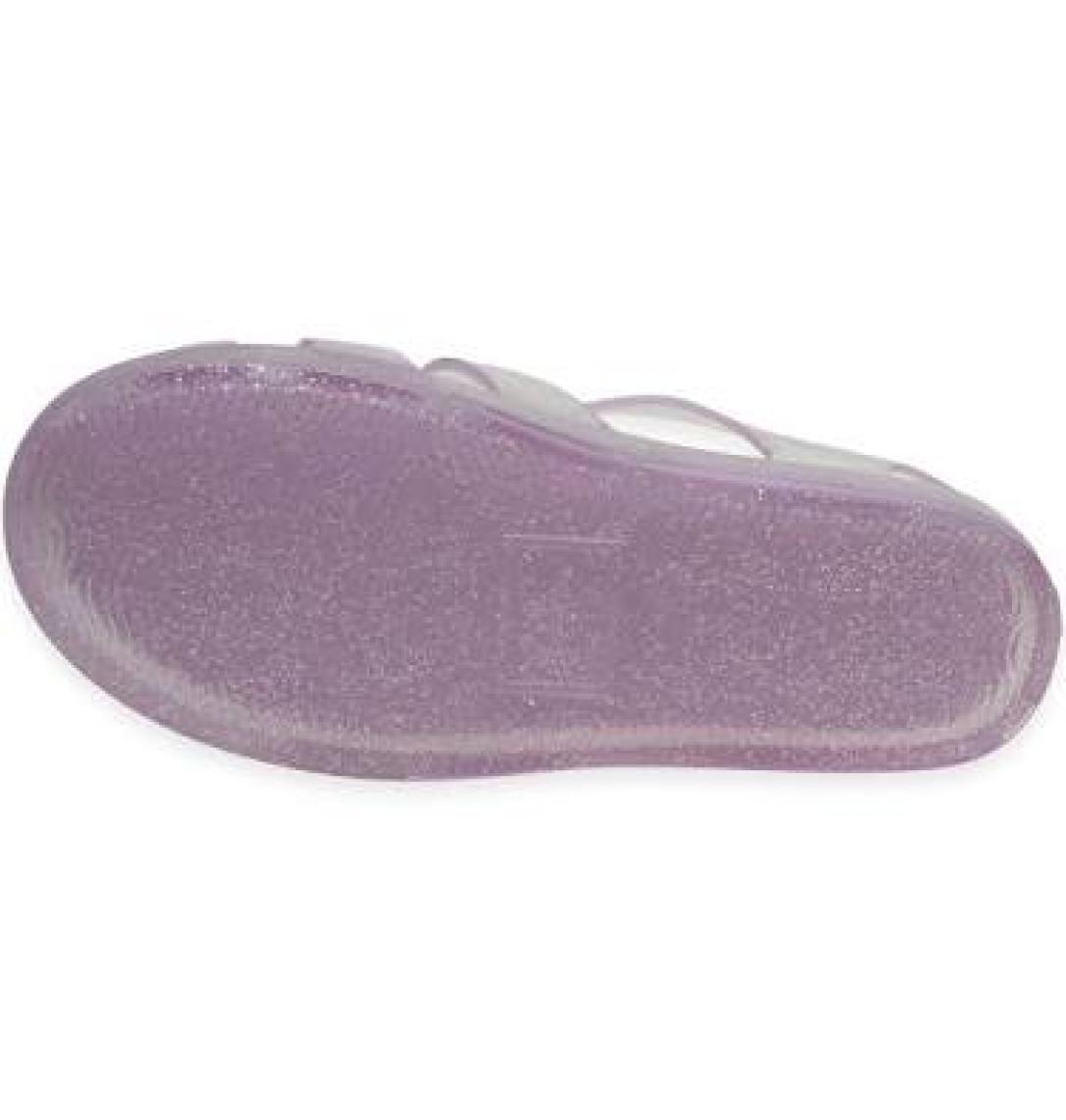 Igor S10265 STAR GLITTER Mor Kız Çocuk Sandalet