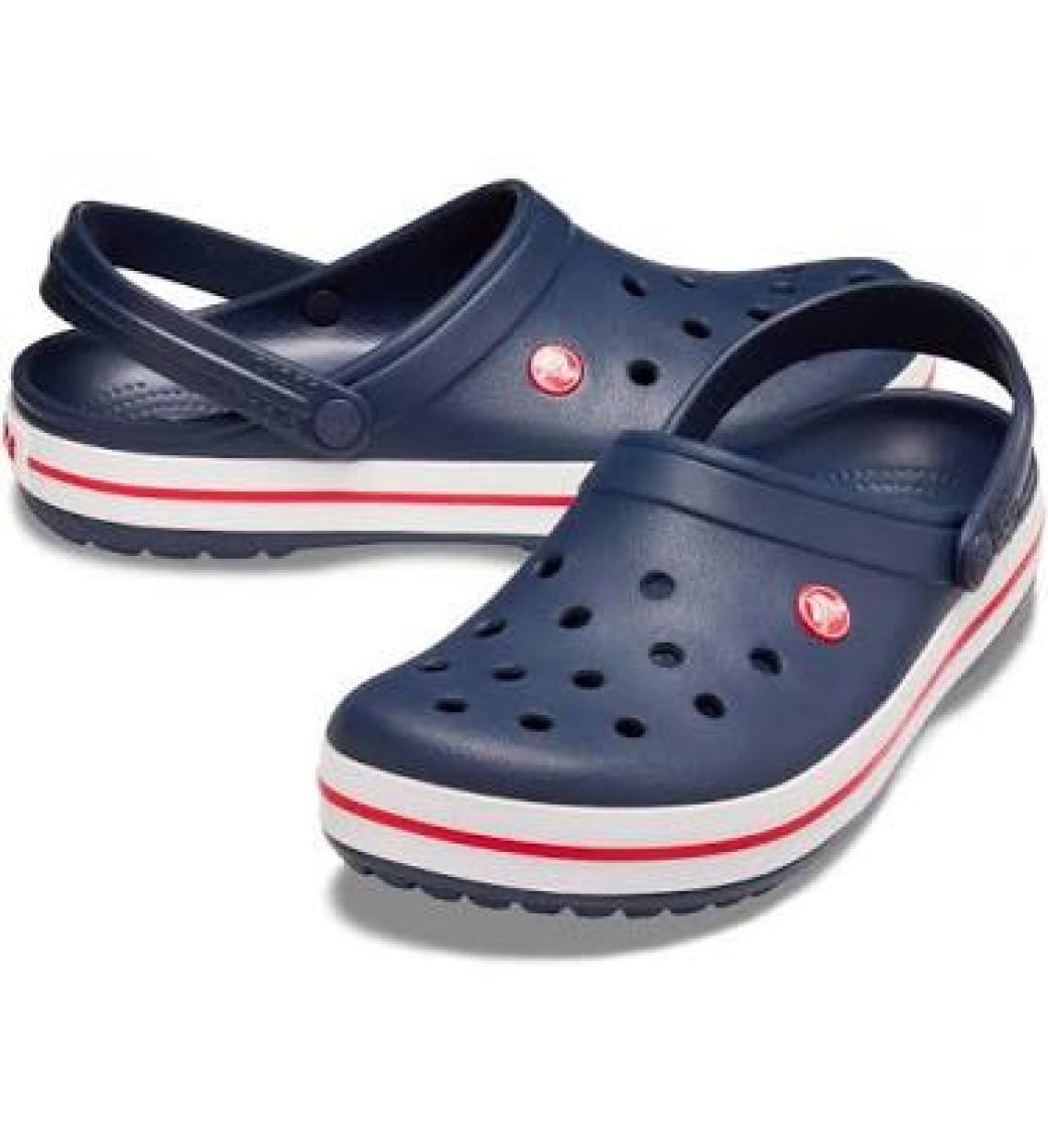 CROCS Crocband 11016-07W Unisex GRİ - MAVİ Sandalet&Terlik