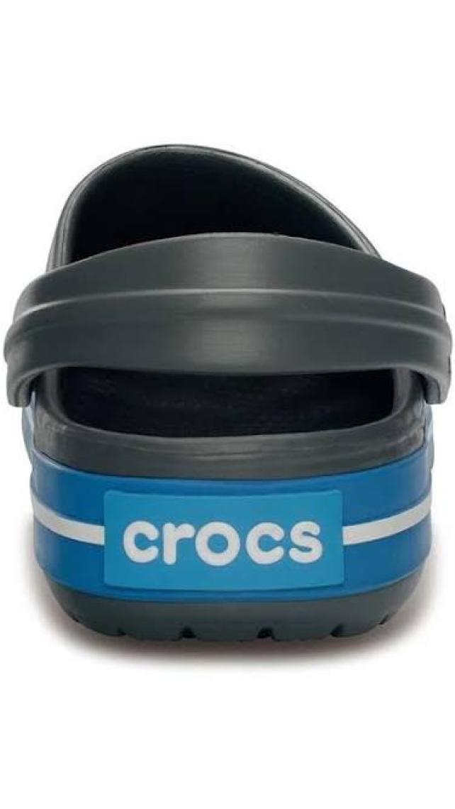 CROCS Crocband 11016-07W Unisex GRİ - MAVİ Sandalet&Terlik