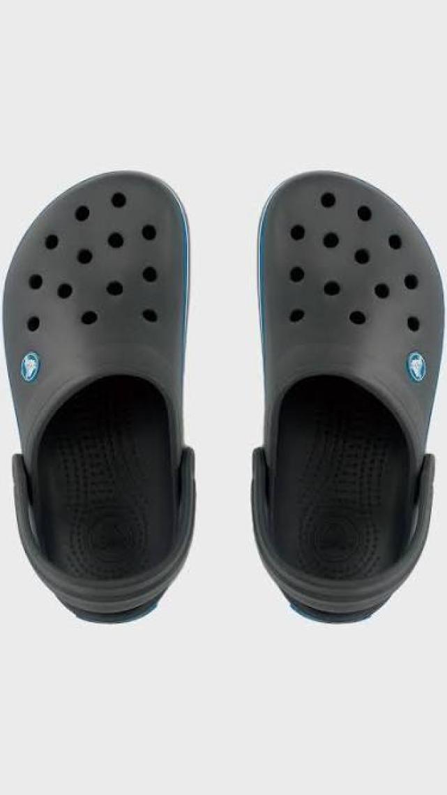 CROCS Crocband 11016-07W Unisex GRİ - MAVİ Sandalet&Terlik