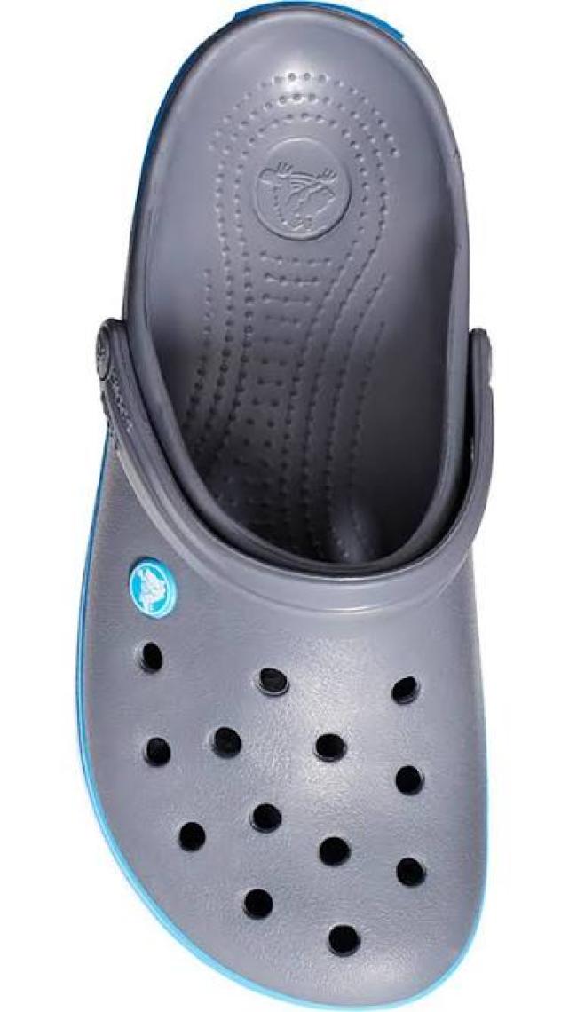 CROCS Crocband 11016-07W Unisex GRİ - MAVİ Sandalet&Terlik