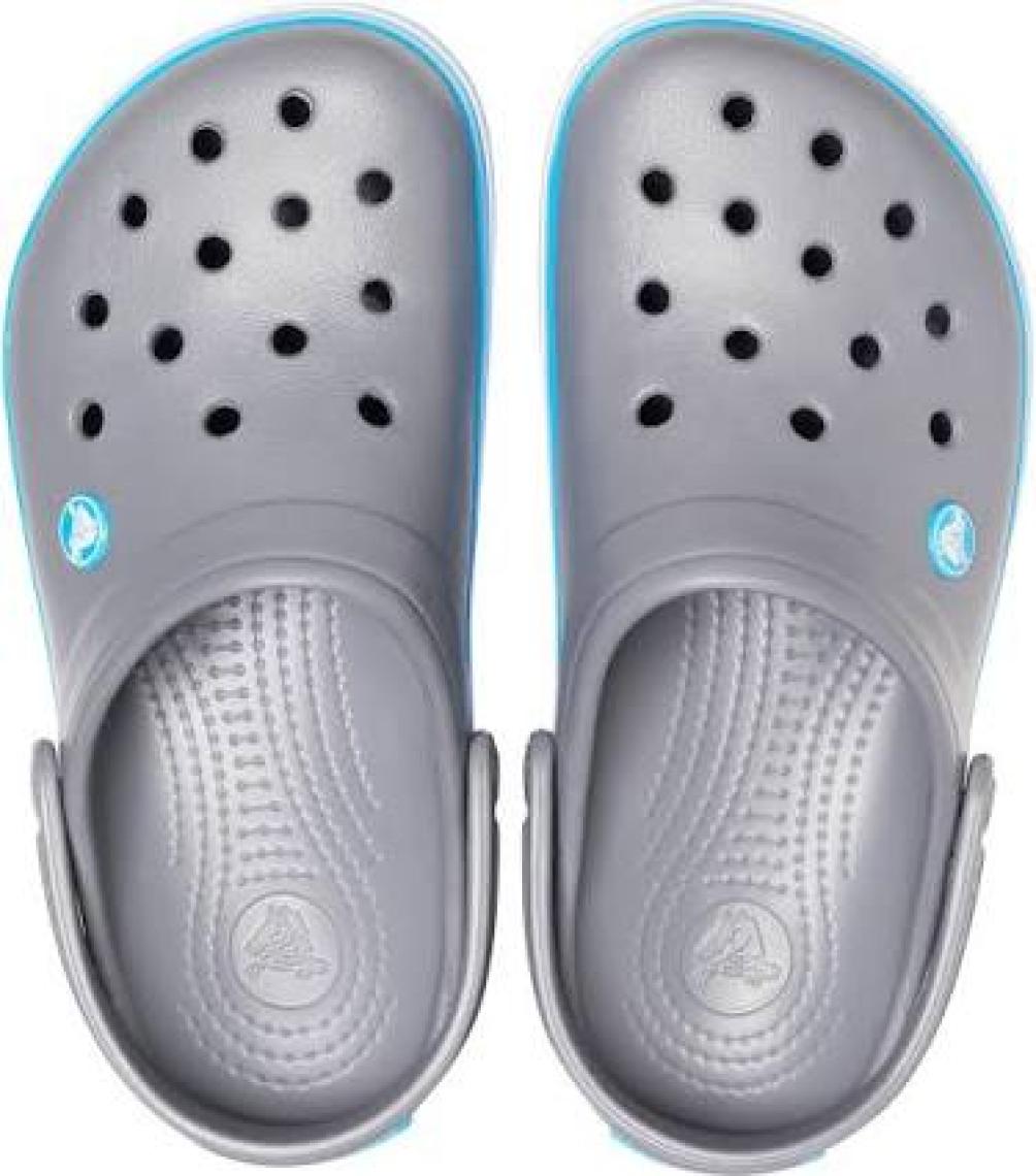 CROCS Crocband 11016-07W Unisex GRİ - MAVİ Sandalet&Terlik