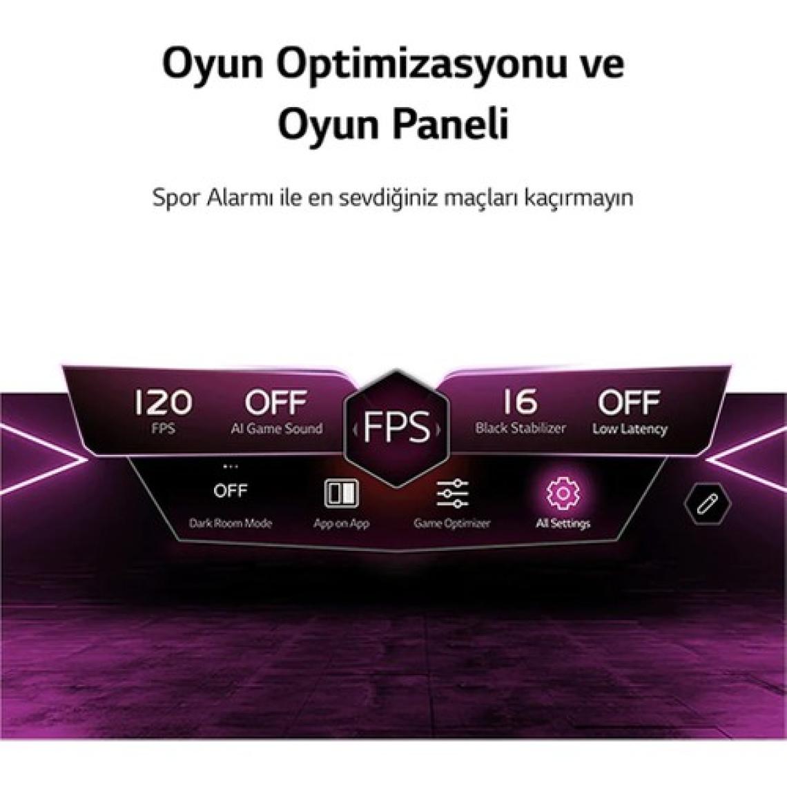 LG 55UQ81006LB 4K Ultra HD 55" 140 Ekran Uydu Alıcılı webOS Smart LED TV