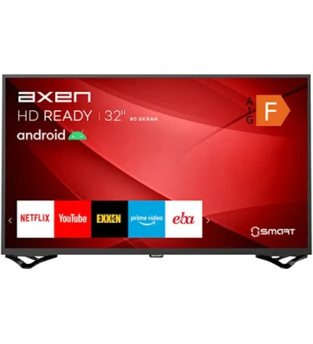 Axen AX32DAB13 32" 80 Ekran Uydu Alıcılı HD Android Smart LED TV