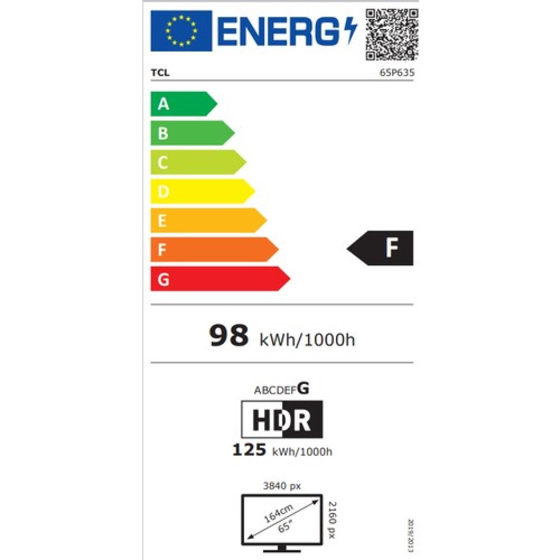 TCL 65P635 65" 165 Ekran Dahili Uydu Alıcılı 4K Ultra HD Smart LED TV