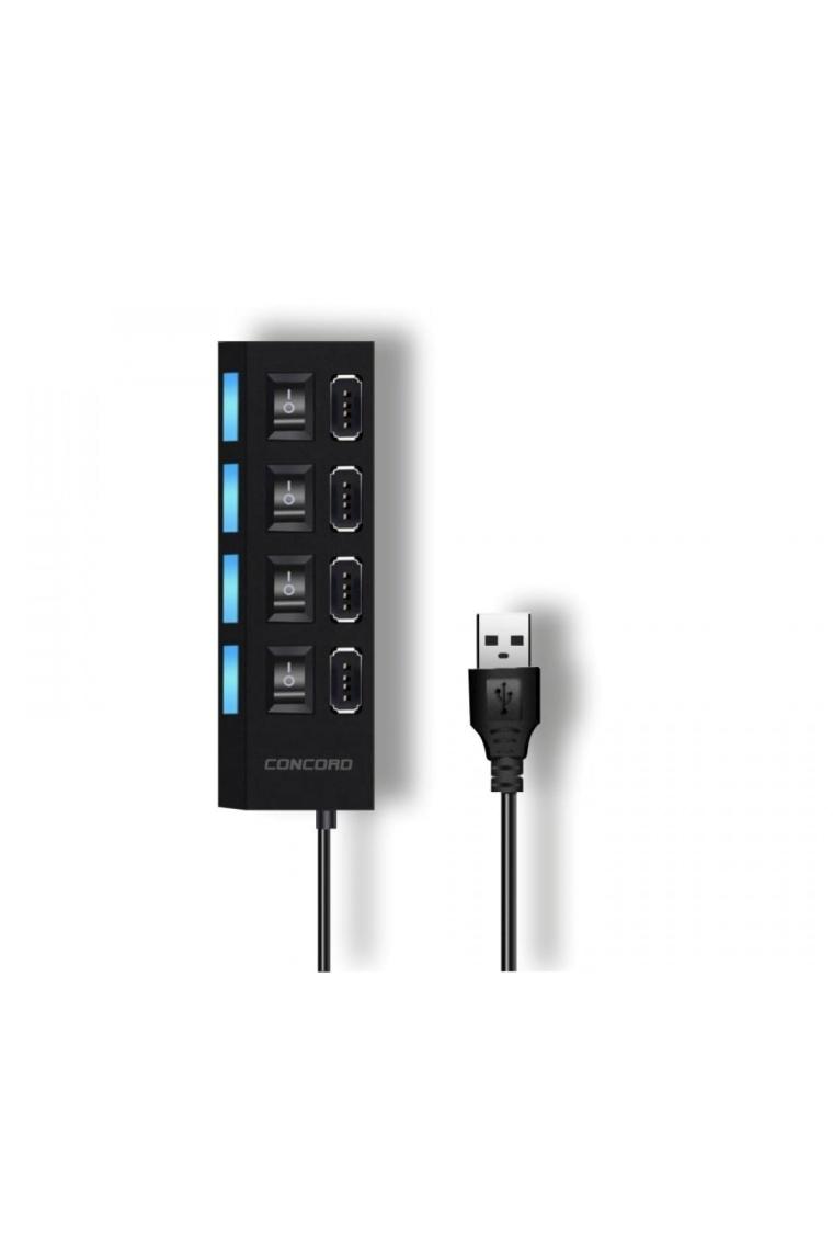 C852 4 Port Çoğaltıcı 2.0 Usb Çevirici Çoklu Swıtch
