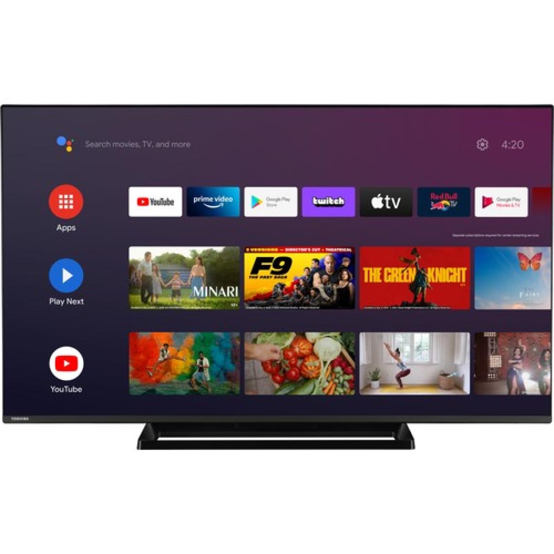 Toshiba 65UA3E63DT 4K Ultra HD 65" 165 Ekran Uydu Alıcılı Android Smart LED TV