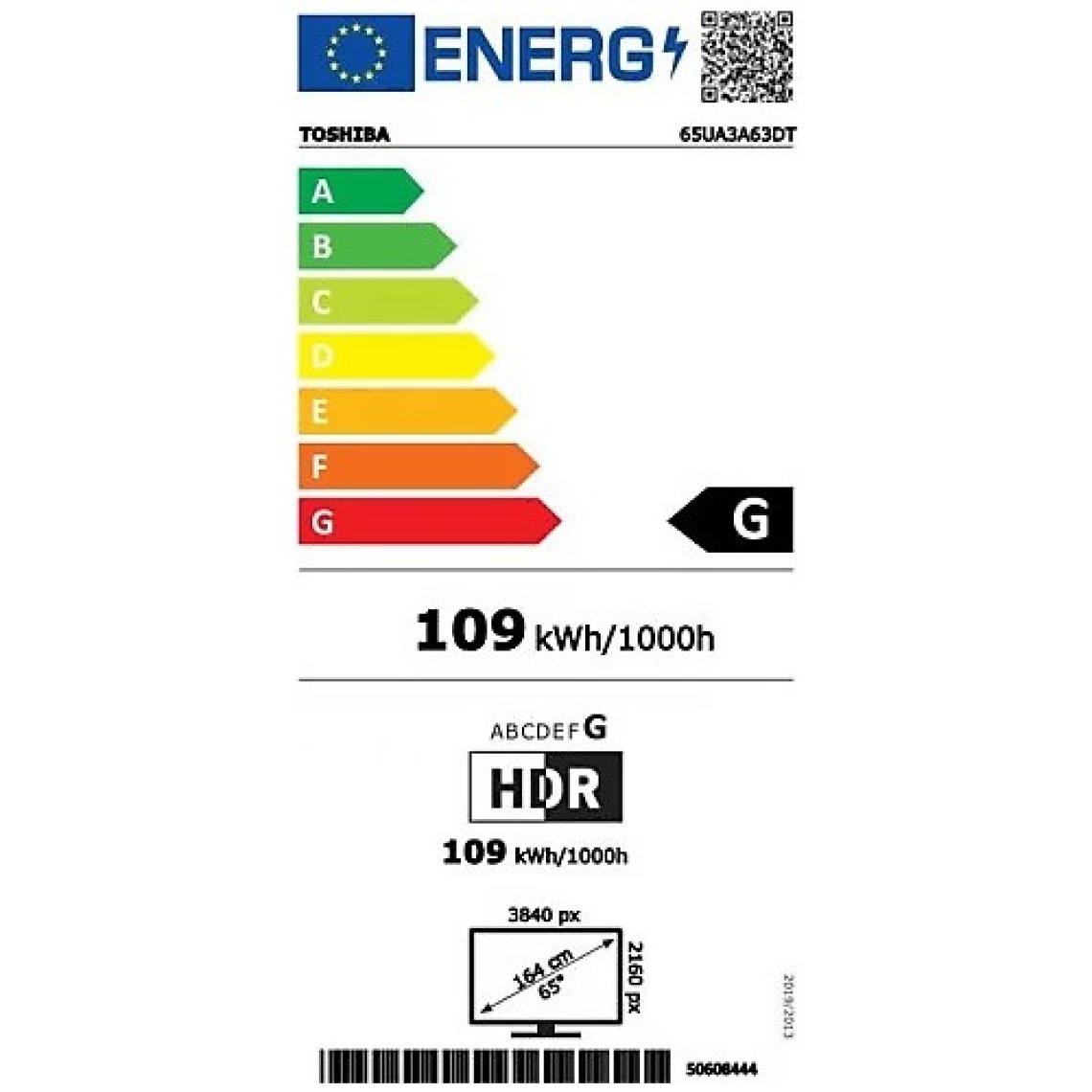 Toshiba 65UA3E63DT 4K Ultra HD 65" 165 Ekran Uydu Alıcılı Android Smart LED TV