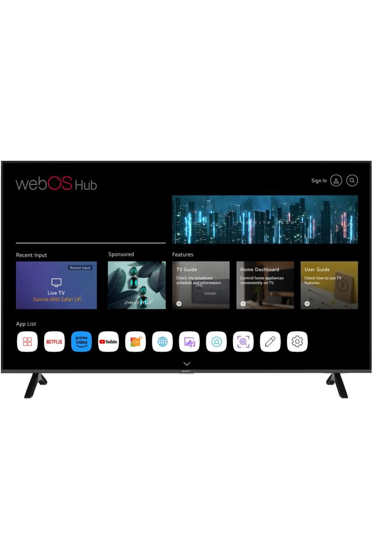 Sunny SN65FMN252 Frameless 4K Ultra HD 65" 165 Ekran Uydu Alıcılı webOS Smart LED TV