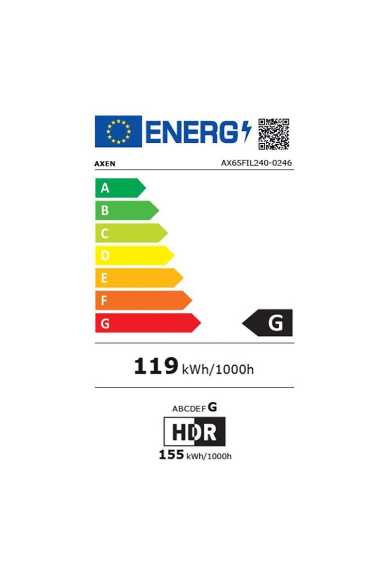AX65FIL240 65" 165 Ekran Uydu Alıcılı 4K Ultra HD WebOS Smart LED TV