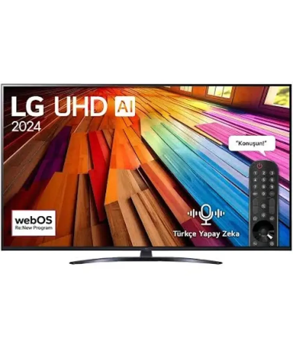 LG 55UT81006 55" 139 Ekran Uydu Alıcılı 4K Ultra HD Smart LED TV