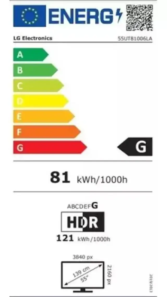 LG 55UT81006 55" 139 Ekran Uydu Alıcılı 4K Ultra HD Smart LED TV