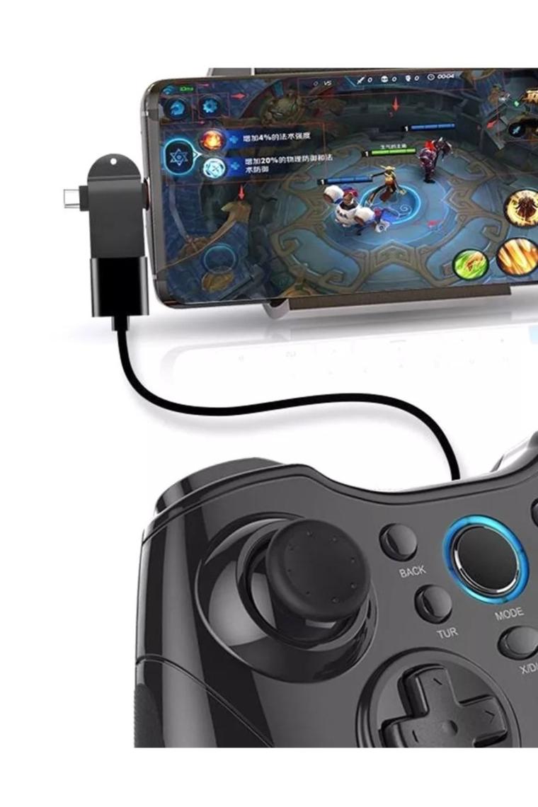 4965 Micro Usb Type-c 3 In 1 Dönüştürücü Çevirici Adaptör Otg