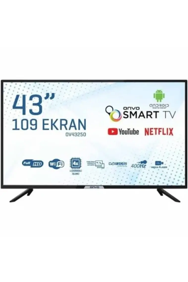 Onvo OV43250 43" 109 Ekran Uydu Alıcılı Full HD Android Smart LED TV