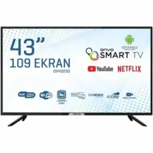 Onvo OV43250 43" 109 Ekran Uydu Alıcılı Full HD Android Smart LED TV