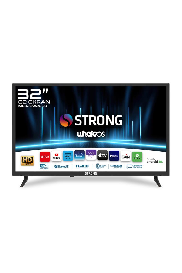 Strong ML32EW2000 32" 82 Ekran Uydu Alıcılı HD Ready Whale OS Smart LED TV