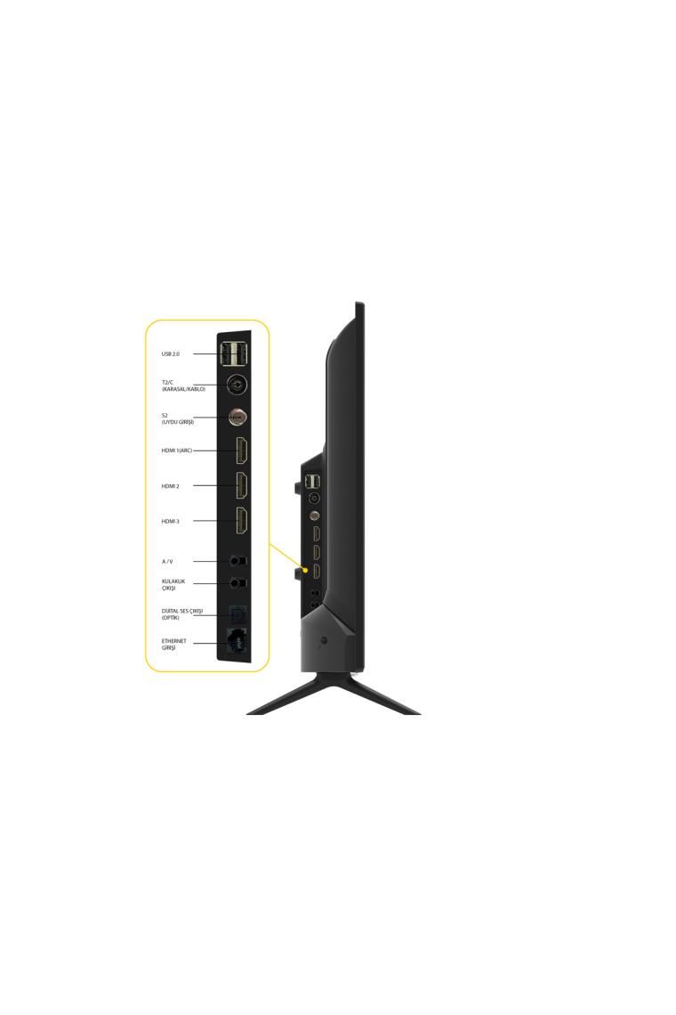 Strong ML32EW2000 32" 82 Ekran Uydu Alıcılı HD Ready Whale OS Smart LED TV