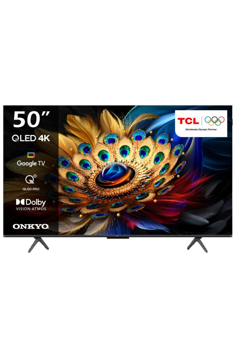 TCL 50C655 50'' 126 Ekran Uydu Alıcılı 4K Ultra HD Google QLED TV