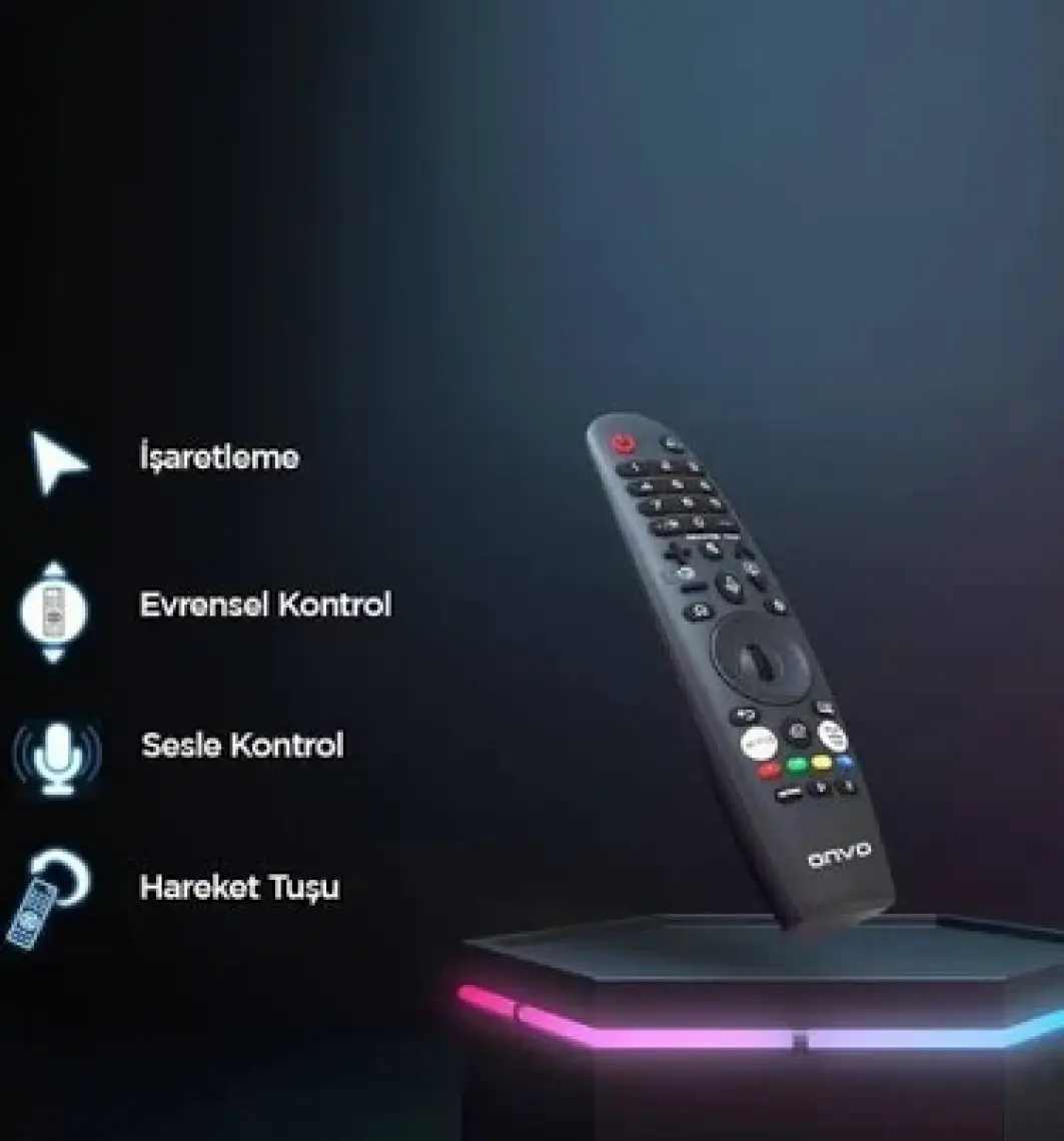 Onvo OV75F500 75" 190 Ekran Uydu Alıcılı 4K Ultra HD Smart LED TV