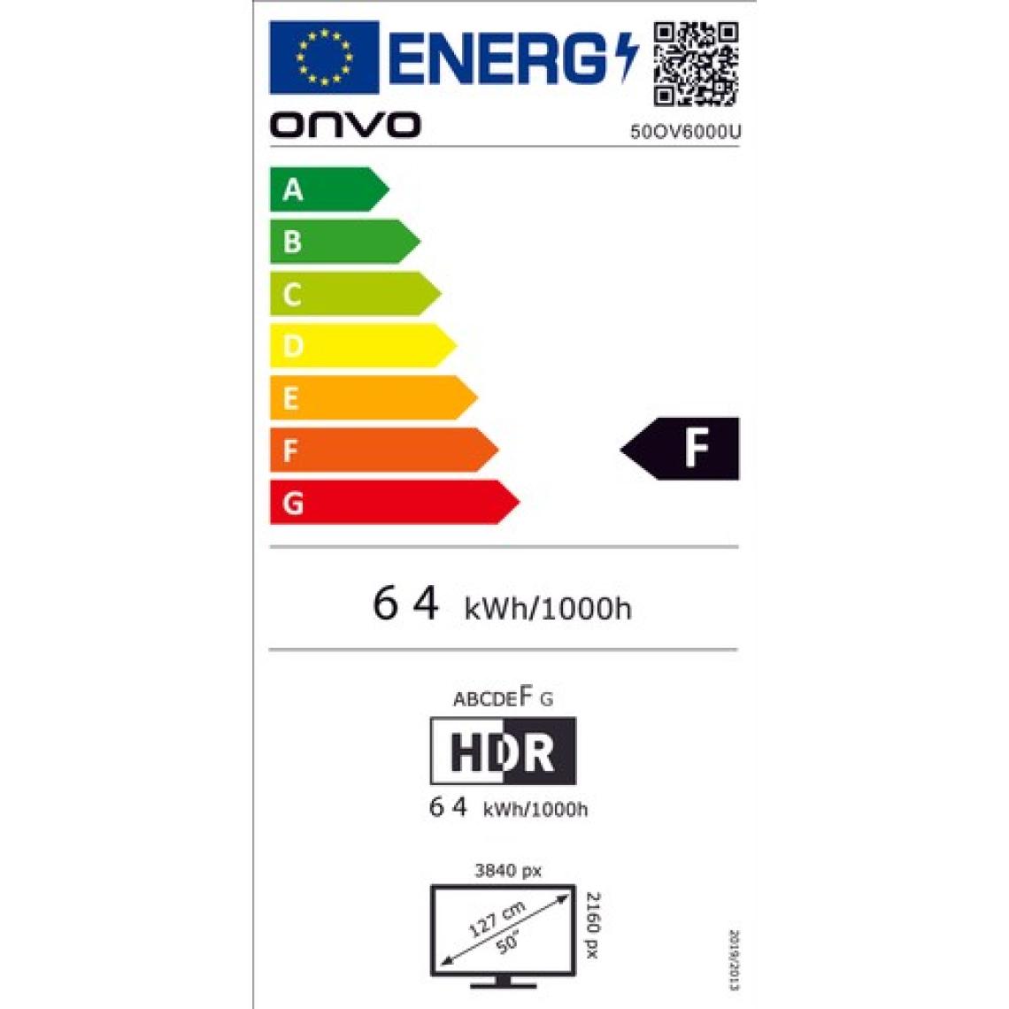 Onvo 50OV6000U 4K Ultra HD 50'' 127 Ekran Uydu Alıcılı Android Smart LED TV