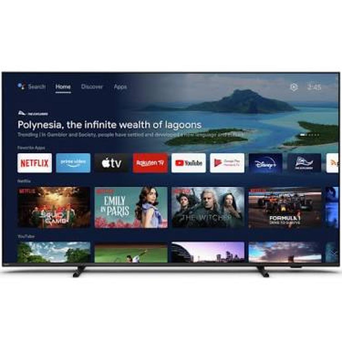 Philips 65PUS8007 65" 164 Ekran Uydu Alıcılı 4K Ultra HD Android Smart LED TV