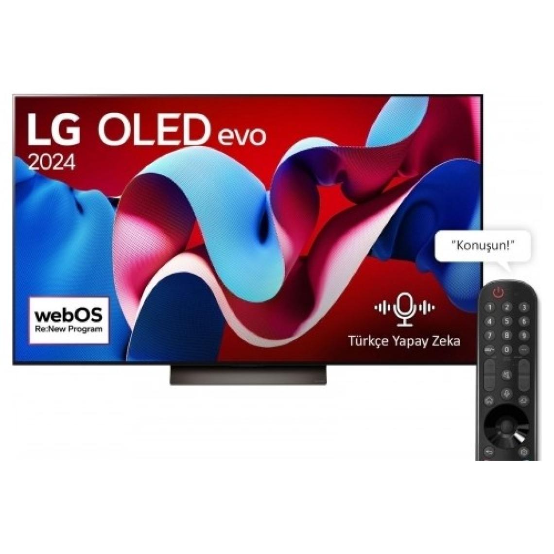 LG OLED55C46 55" 140 Ekran Uydu Alıcılı 4K Ultra HD Smart LED TV