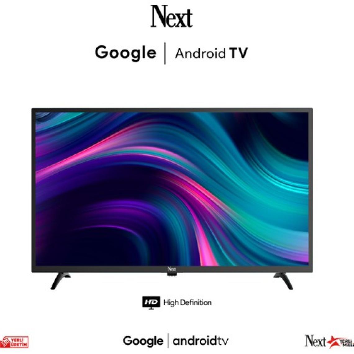 Next YE-32020GG4 32" 82 Ekran Uydu Alıcılı HD Google Android LED TV