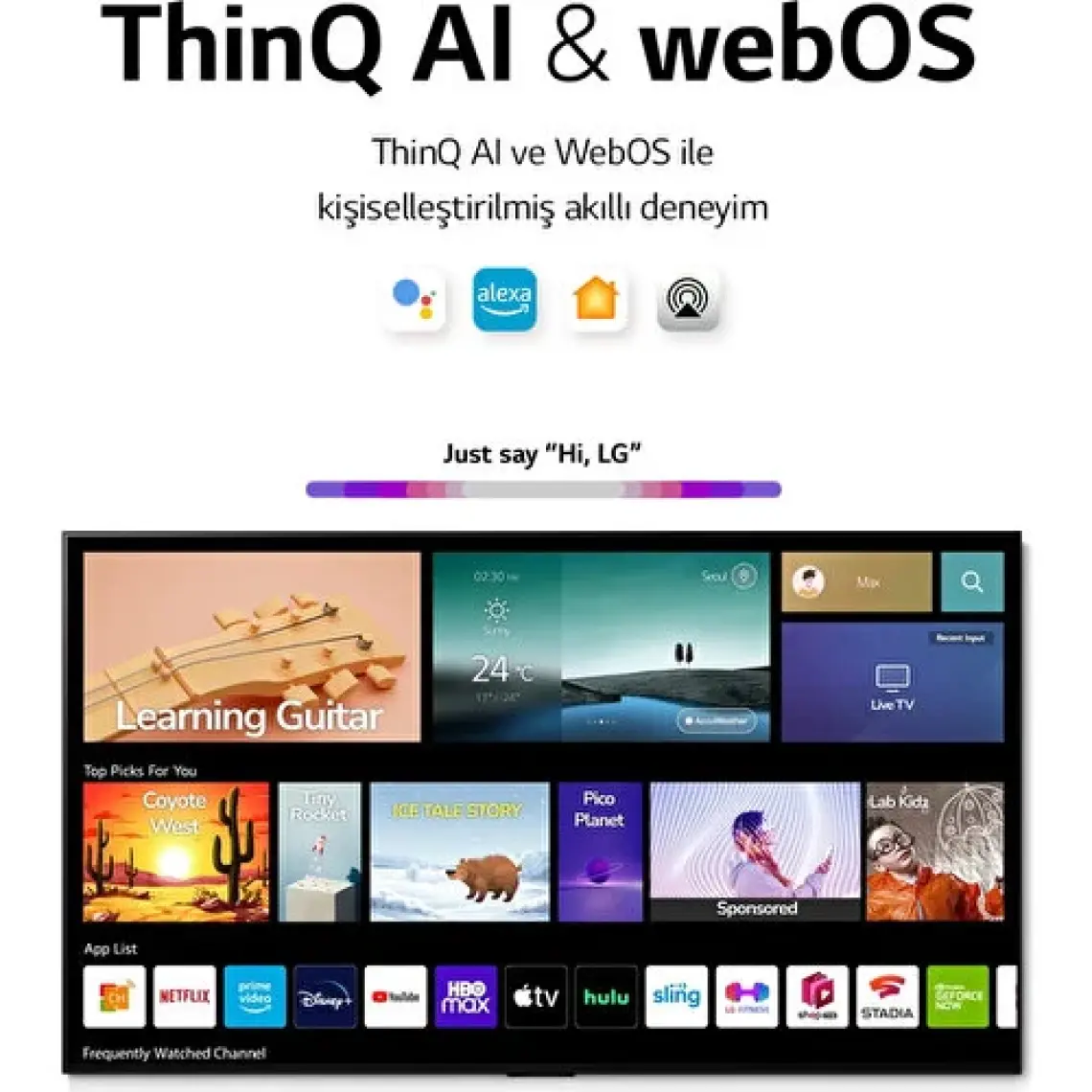 LG NanoCell 55NANO766QA 4K Ultra HD 55" 140 Ekran Uydu Alıcılı Smart LED TV