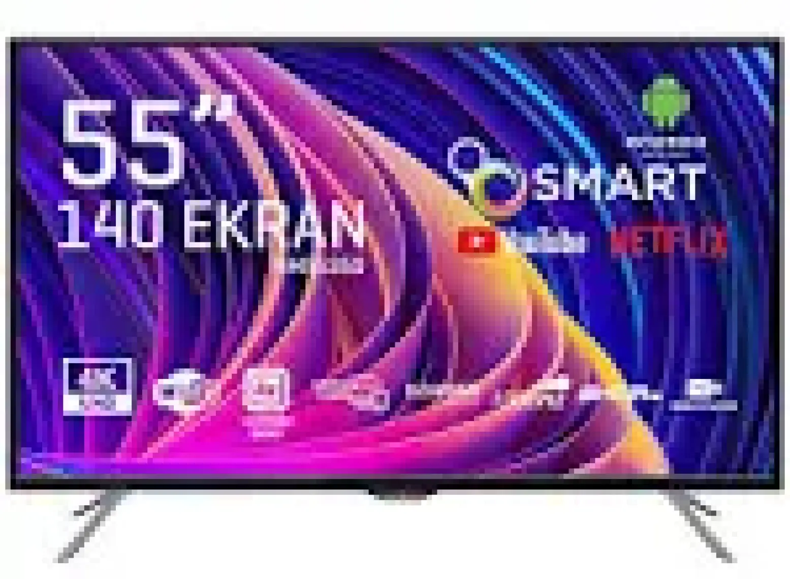 Nordmende NM55350 55" 139 Ekran Uydu Alıcılı 4K Ultra HD Smart LED TV