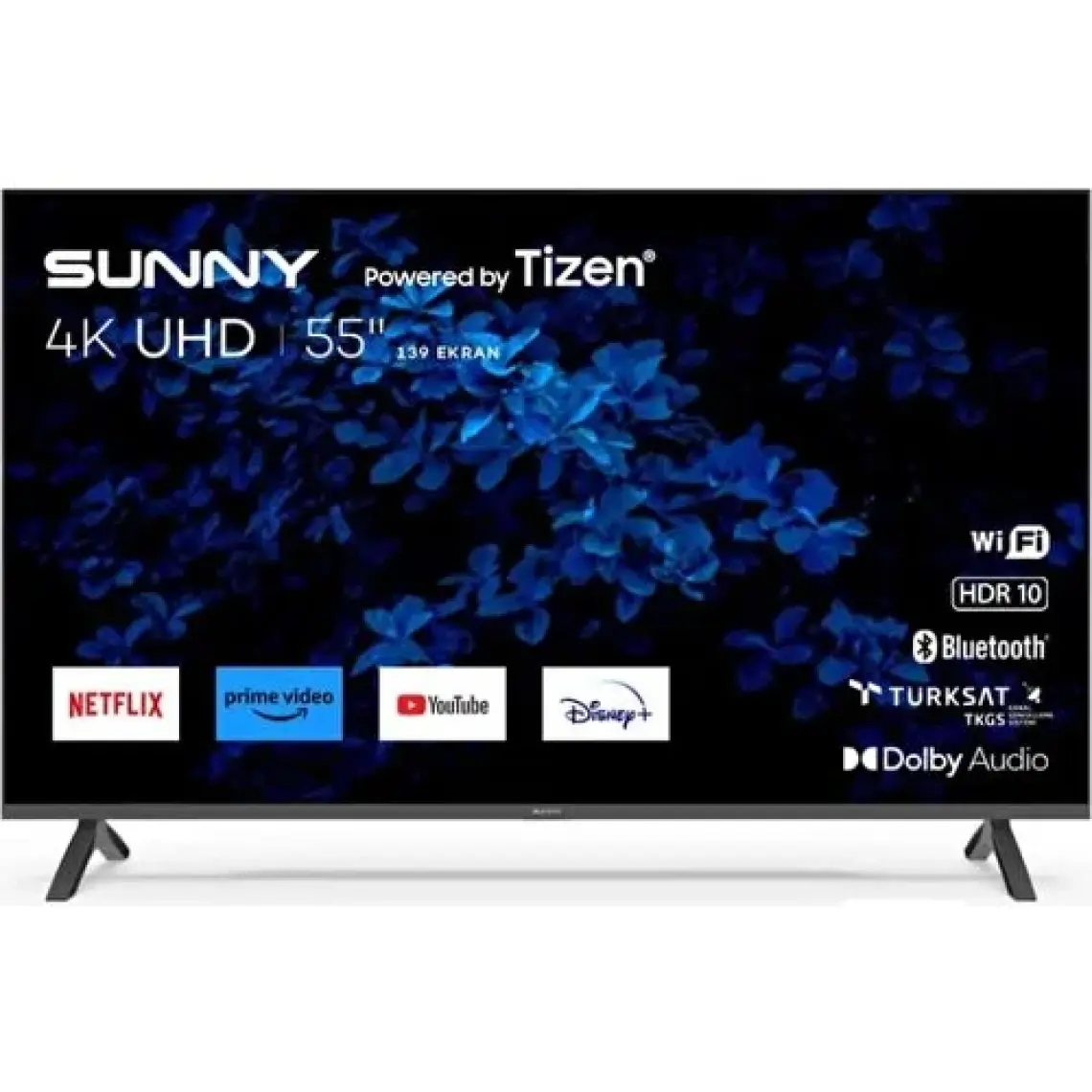 Sunny SN55FMN501 Frameless 4K Ultra HD 55" 140 Ekran Uydu Alıcılı Smart LED TV