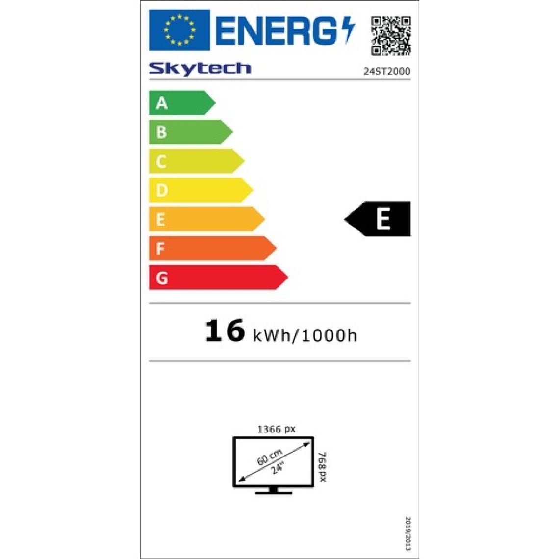 Skytech 24ST2000 24'' 60 Ekran Uydu Alıcılı HD Ready LED TV